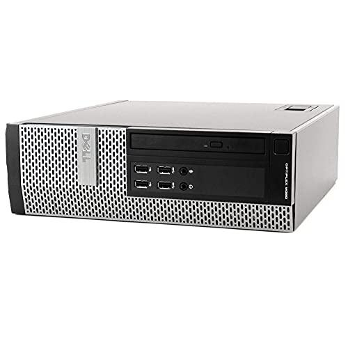 Dell Dell Optiplex 9020 Desktop Computer PC, Intel Quad-Core i5, 500GB HDD Storage, 8GB DDR3 RAM, Windows 10 Pro, DVD, WiFi, 20in Monitor, RGB Productivity Bundle (Renewed)
