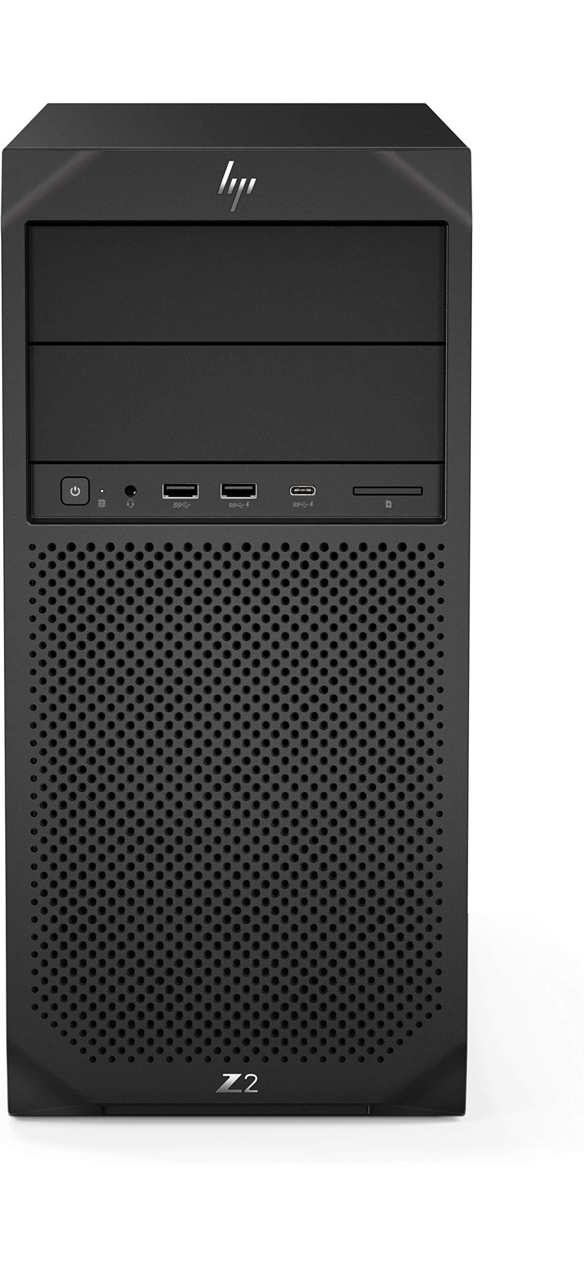 HP HP Z2 G4 Workstation - 1 X Intel Core i7 (8th Gen) i7-8700 Hexa-core (6 Core) 3.20 GHz - 16 GB DDR4 SDRAM - 256 GB SSD - Intel UHD Graphics 630 Graphics - Windows 10 Pro (English) - Mini-Tower - Black