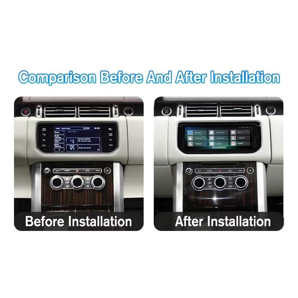 XUENAV XUENAV Android Car Radio For 2013 2014 2015 2016 2017 Range Rover Sport L494 Vogue L405 Full Touch Screen Stereo Upgrade GPS Navigation Wireless Apple Carplay Android Auto Head Unit (for Bosch system)