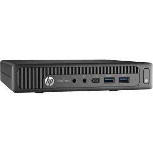 HP HP ProDesk 600 G2 Mini PC P5W00UT (Intel Core i5-6500T 2.5GHz, 8GB DDR4 SDRAM, 256GB SSD, USB Type-C, Energy Star Certified, Windows 7 Pro)
