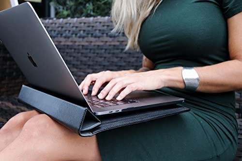 DefenderShield DefenderShield EMF Protection Laptop Sleeve & 5G Radiation Blocker Case - Notebook Computer EMF Blocking Shield Cover Lap Pad (fits up to 15\" Laptop, MacBook etc)