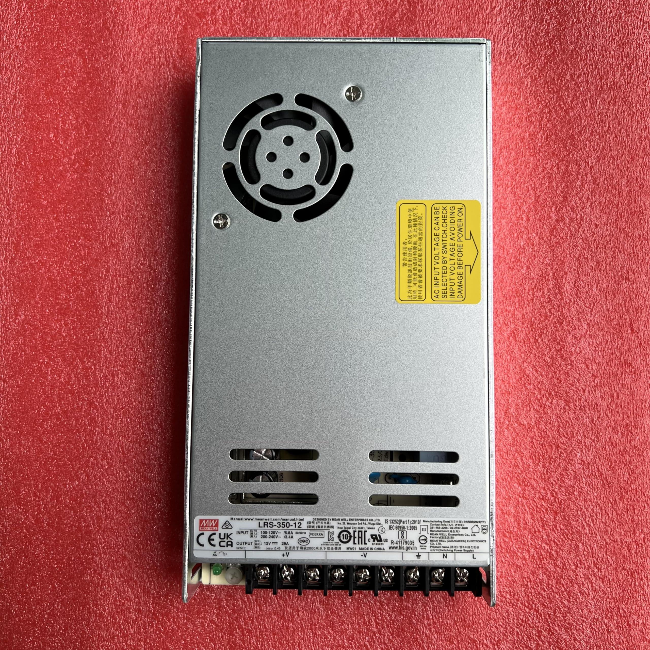 MEAN MELL MEAN MELL Mean Well LRS-350-12 348W Single Output Switching Power Supply LRS-350 12V/29A