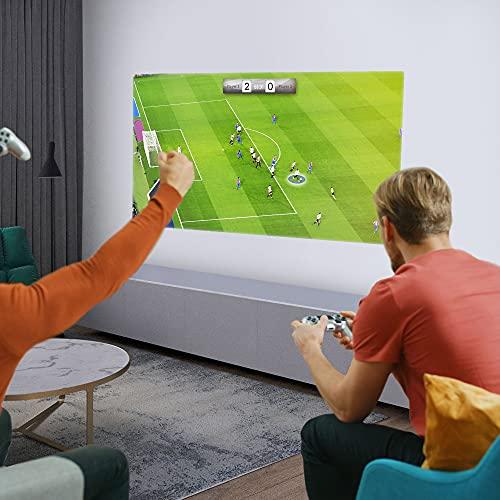 XTREME DIGITAL LIFESTYLE ACCESSORIES Monster Image Pro Extra-Bright LCD Projector, 2000 Lumens, Projects Up to 16ft, Max Resolution: 1080 HD, Universal Image/Audio/Video Support, AV/USB/HDMI/SD Input