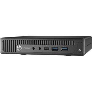 HP HP ProDesk 600 G2 Mini PC P5W00UT (Intel Core i5-6500T 2.5GHz, 8GB DDR4 SDRAM, 256GB SSD, USB Type-C, Energy Star Certified, Windows 7 Pro)