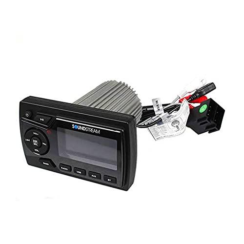Audiosavings Audiosavings Bundle: Soundstream MHU-32 Marine ATV/UTV Digital Media Receiver Bluetooth/AUX/USB Bundle with (2) Pair Rockville MS525B 5.25" 400 Watt Waterproof Marine Speaker 2-Way (3 Items)