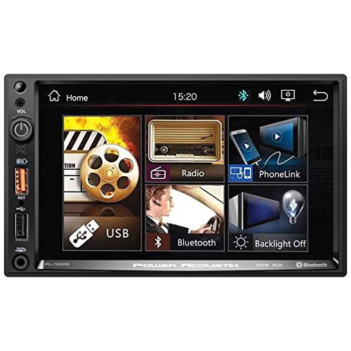 Power Acoustik Power Acoustik PL700HB PL700HB 7-Inch Double-DIN in-Dash All-Digital Media Receiver with Bluetooth and Android PhoneLink