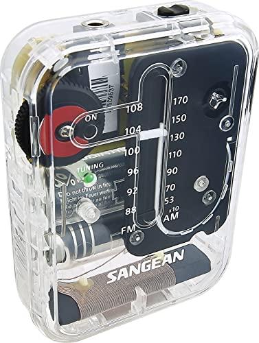 Sangean Sangean SR-32CL AM/FM Pocket Analog Radio (Clear)