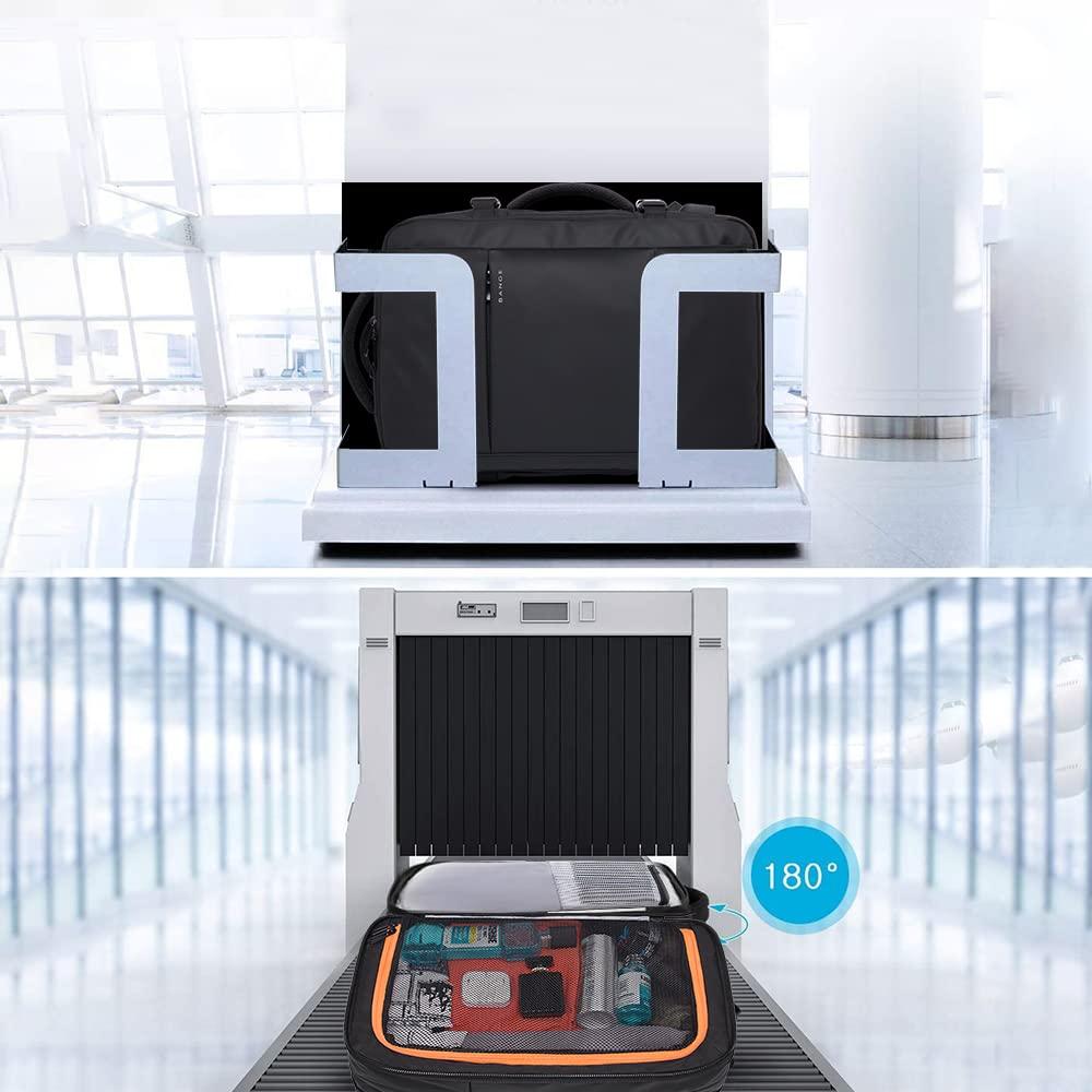 BANGE 45L Carry On Backpack, Weekender Travel Backpacks, 17.3 inch Laptop Back Pack Business Expandable Bag for Men and Women