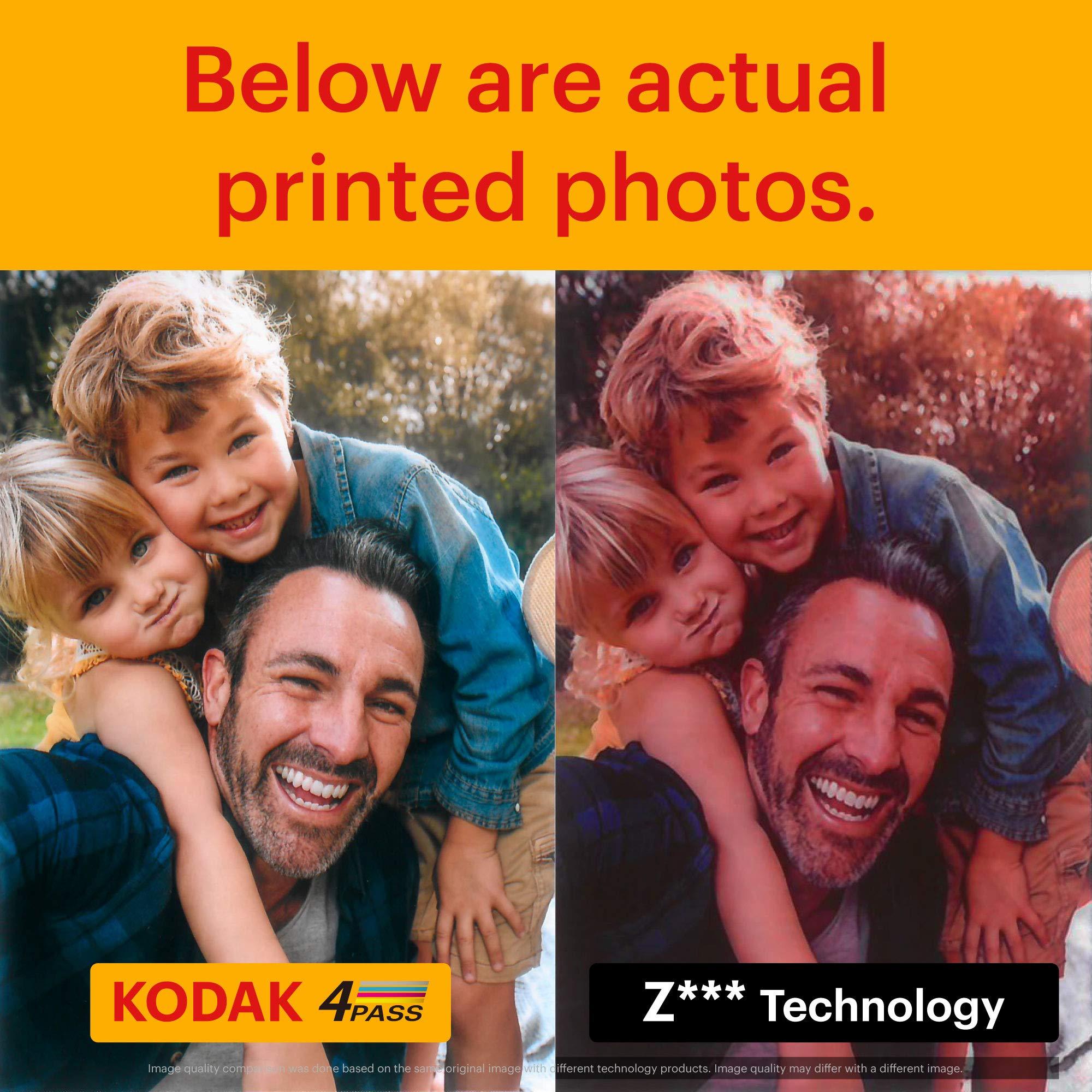 KODAK KODAK All-New Mini 3 Square Instagram Size Bluetooth Portable Photo Printer with 4PASS Technology - White