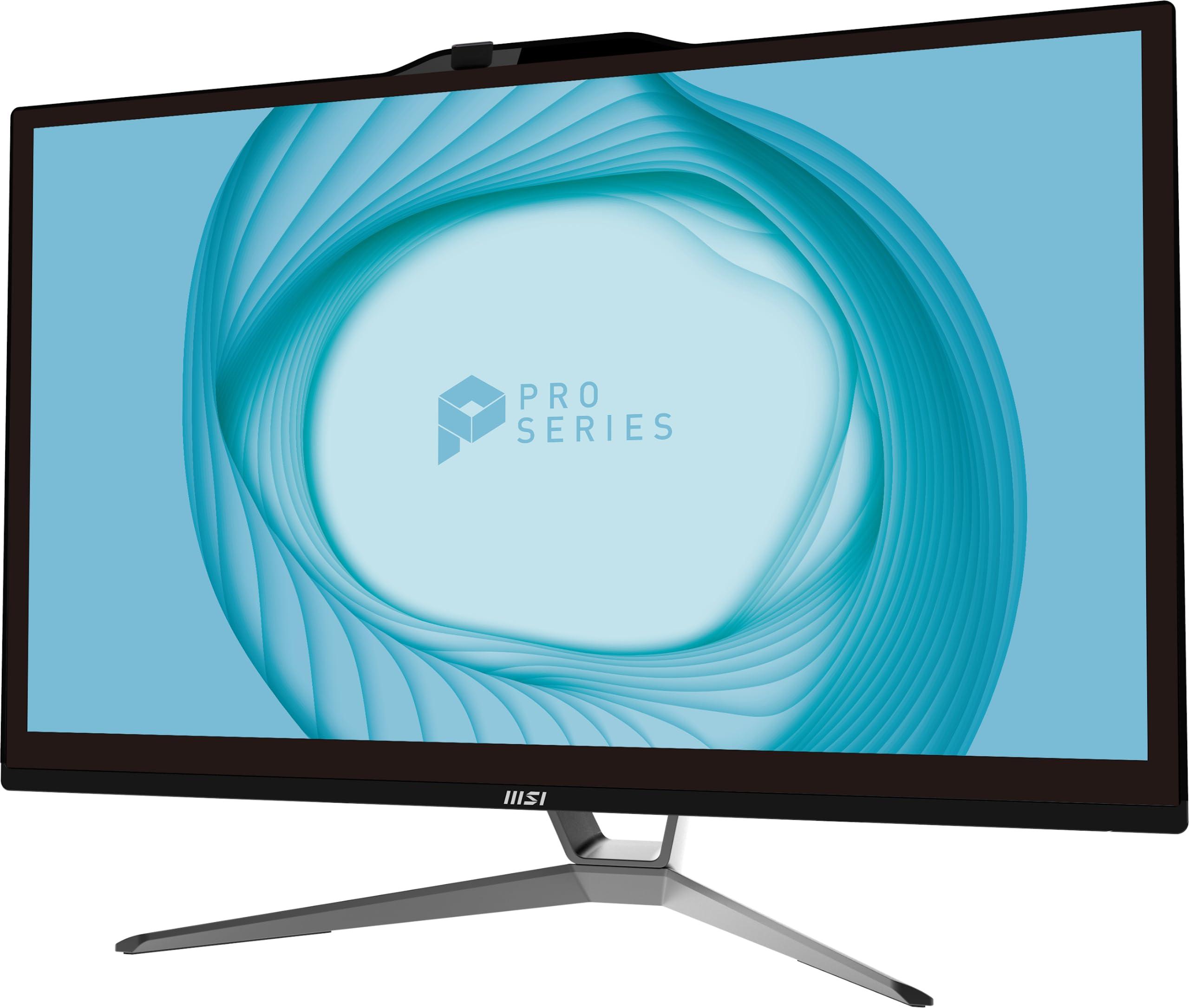 MSI MSI PRO AP222T All-in-One Desktop: Intel Core i3-13100, 8GB DDR4 2666MHz, 512GB NVMe SSD, Anti-Flicker, Less Blue Light, BT 5.0, Windows 11 Pro: 13M-004US