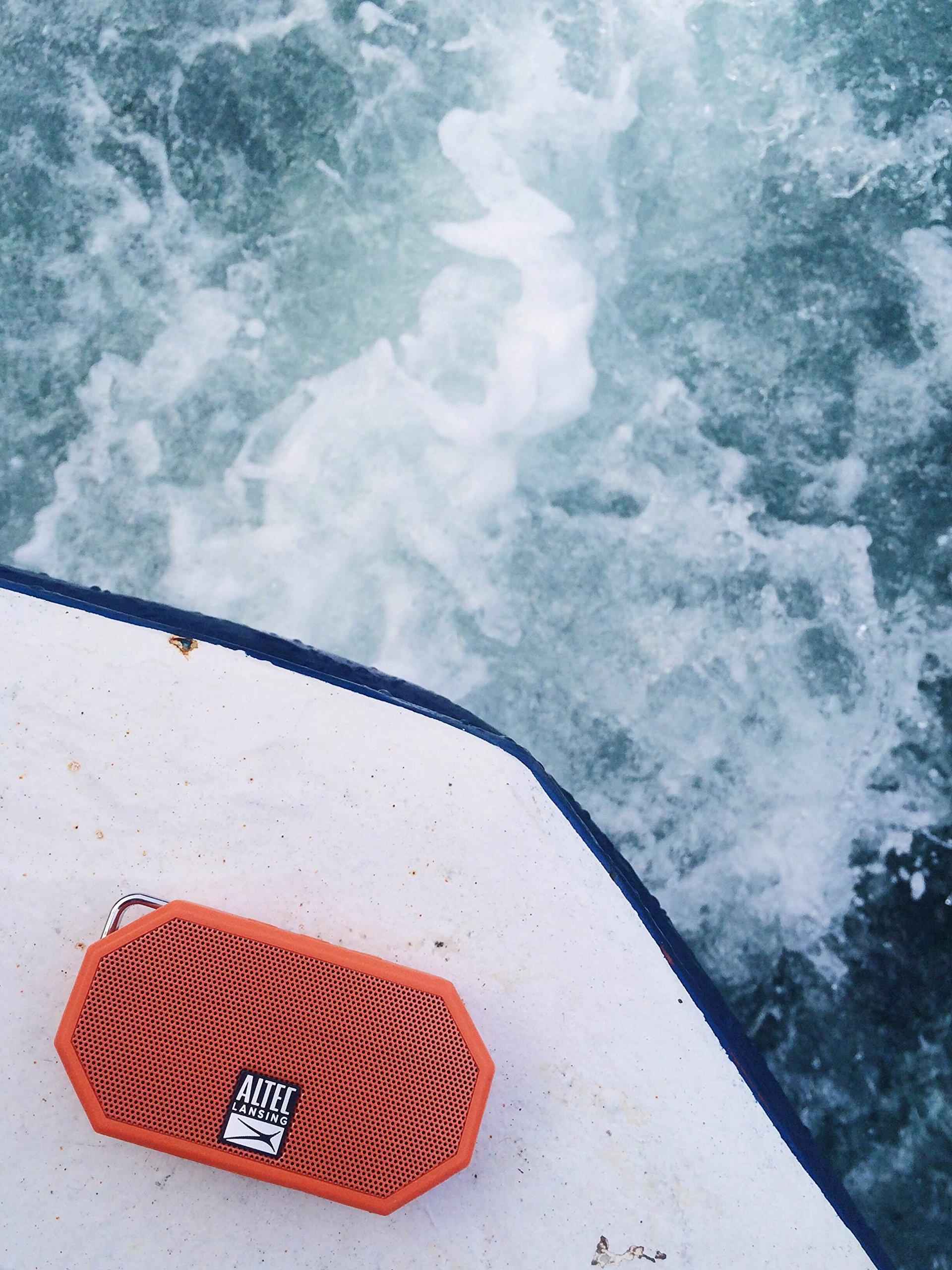 Altec Lansing Altec Lansing Mini H2O - Waterproof Bluetooth Speaker, IP67 Certified & Floats in Water, Compact & Portable Speaker for Hiking, Camping, Pool, and Beach