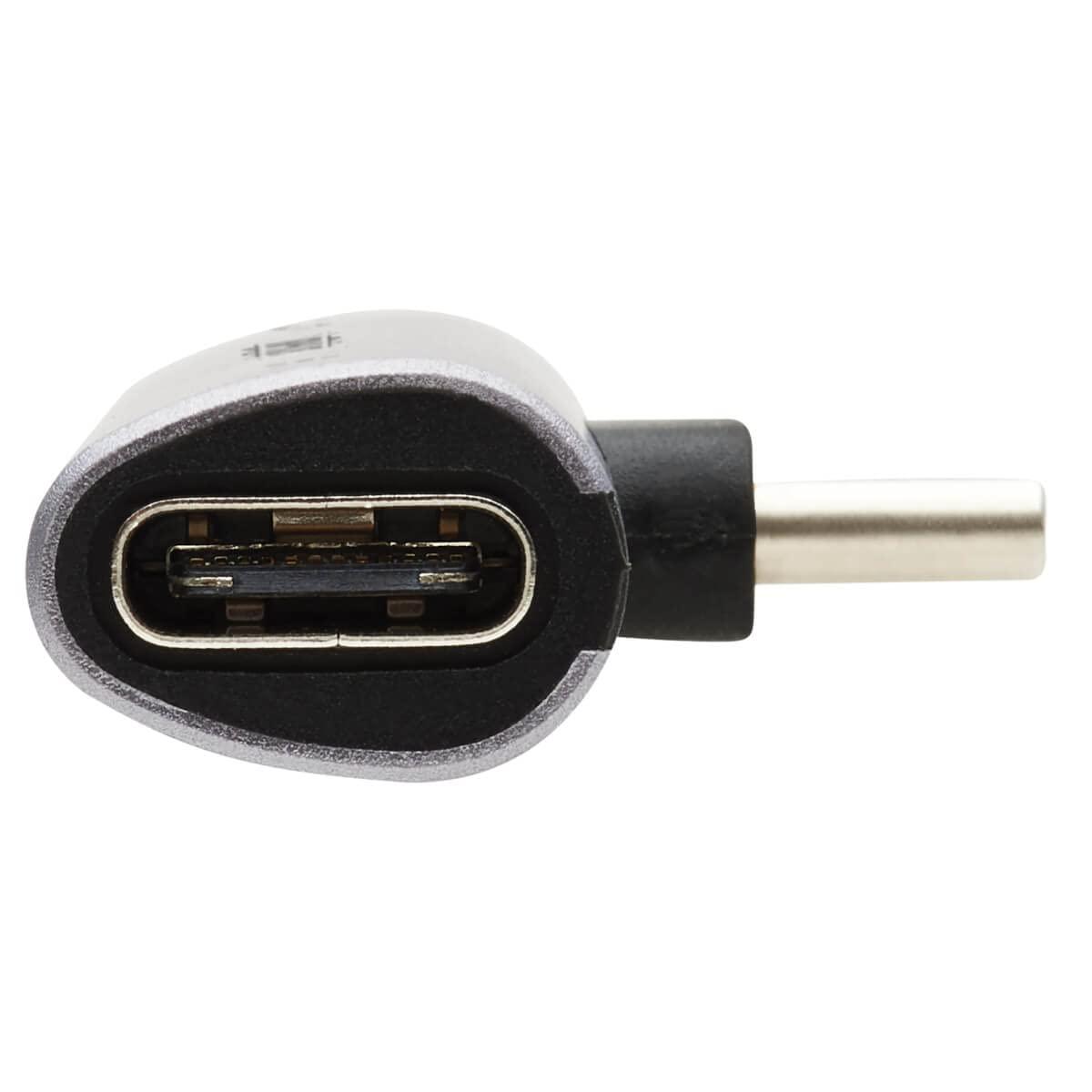 Tripp Lite Tripp Lite USB-C to 3.5 mm Headphone Jack Adapter for Hi-Res Stereo Audio, 60W PD 3.0 and 18W QC 2.0 Charging - Android, Windows, macOS, Linux, and Chrome Compatible, 3-Year Warranty (U437-001-C-V2)