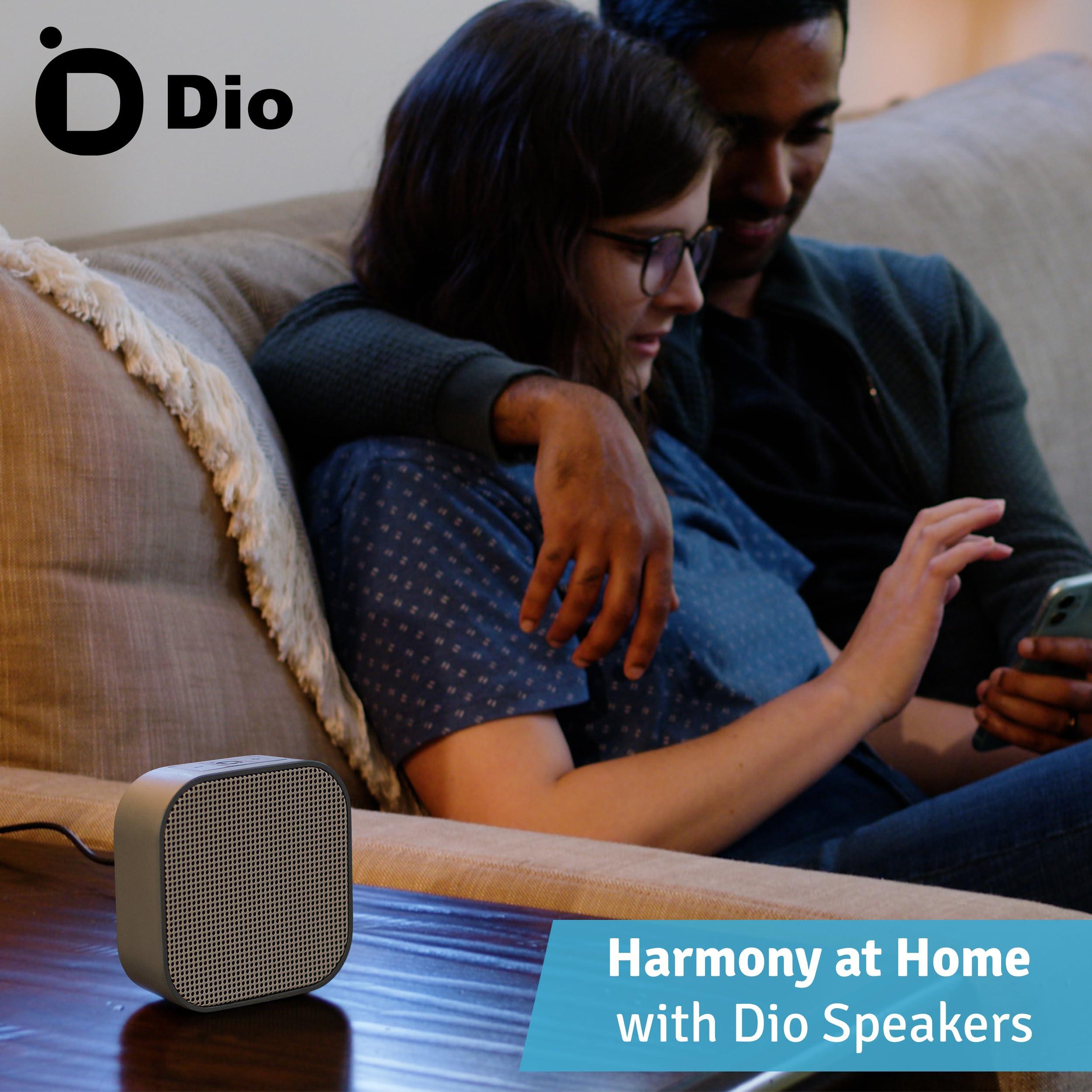 Dio Technologies Dio Node Multiroom Wi-Fi Home Speakers (3-Pack), Immersive Sound System, Works with AirPlay 2 and Other Apple Devices, Easy to Connect, Spotify Player