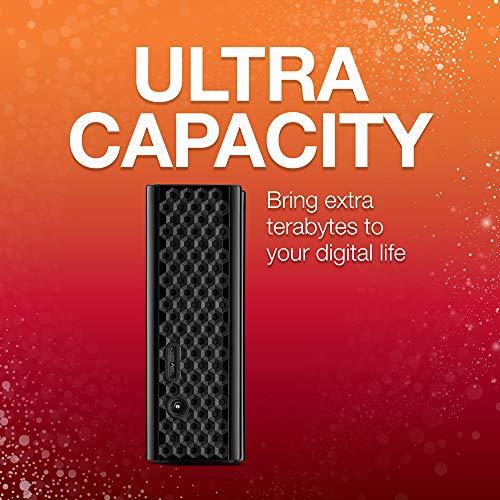 Seagate Seagate STEL6000100 Backup Plus Hub 6TB External Hard Drive Desktop HDD – USB 3.0, 2 USB Ports, for Computer Desktop Workstation PC Laptop Mac, 2 Months Adobe CC Photography