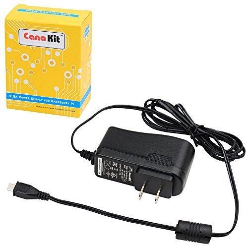 CanaKit CanaKit 5V 2.5A Raspberry Pi 3 B+ Power Supply/Adapter (UL Listed)