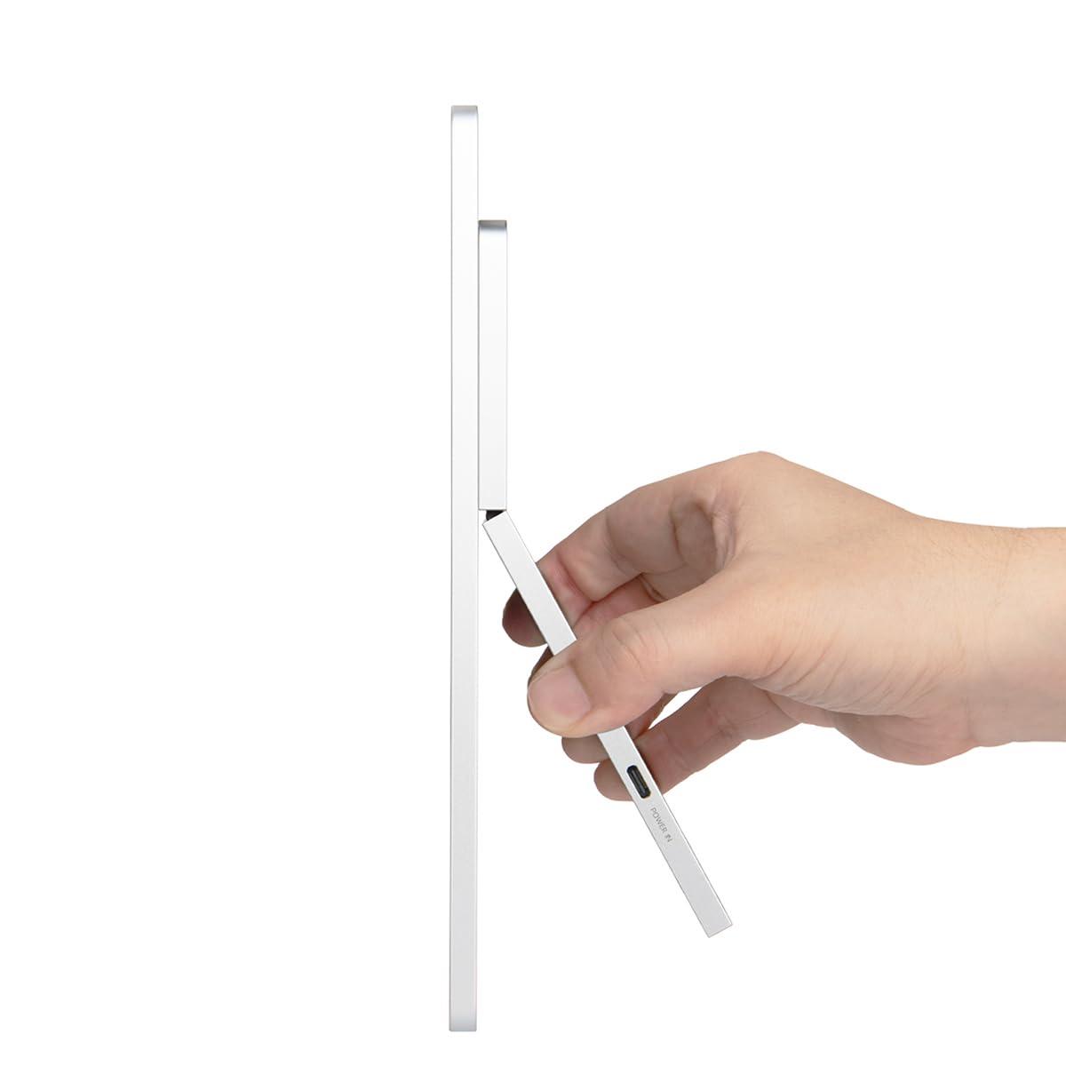 SOTSU SOTSU FlipAction Go 14" Premium Portable Monitor SFA14PMSV | Robust but Lightweight | Tempered Glass Cover | 1080p | 400 Nits | 100% sRGB | 5W | Super Versatile | USB C or Mini HDMI