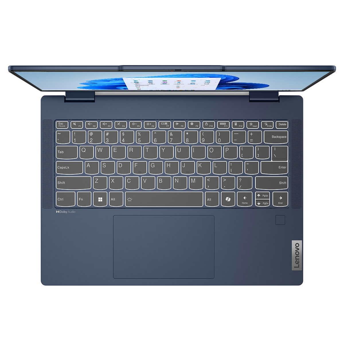 Lenovo Lenovo Ideapad 5 14" 2-in-1 Touchscreen Laptop - AMD Ryzen 7 8840HS - WUXGA (1920 x 1200) - Windows 11-1TB SSD M.2 2242-16GB LPDDR5x-6400 - Backlit Keyboard - Fingerprint Reader
