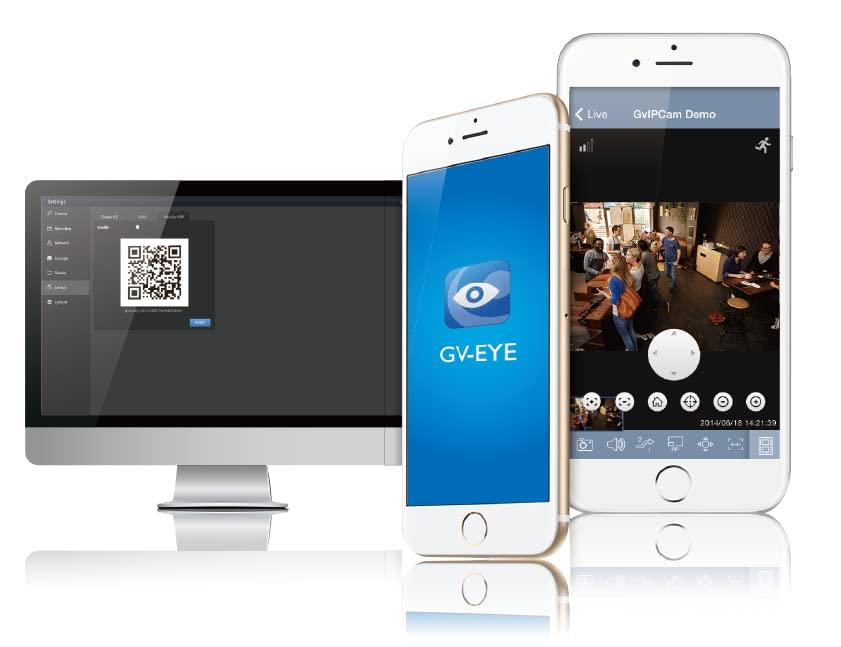 GeoVision USA Vision SNVR Bundle Package, 6 Pieces R500 5MP Turret Camera + 8 CH SNVRL810 with 2TB HDD, UA-SNVRL810R500-2TB