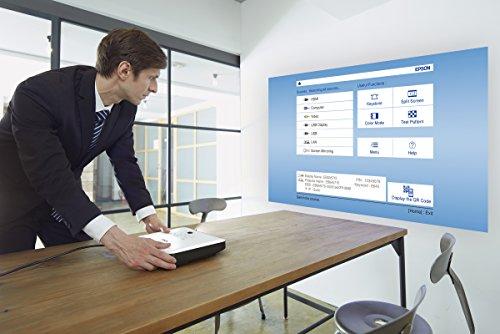 Epson Epson PowerLite 1785W 3LCD WXGA wireless mobile projector with carrying case and fast and easy image adjustments. A bright fully equipped solution for presentations and wireless video streaming