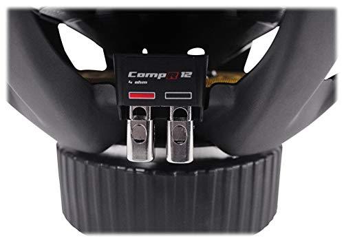 KICKER Kicker CompR12 12-Inch (30cm) Subwoofer, DVC, 4-Ohm, 500W