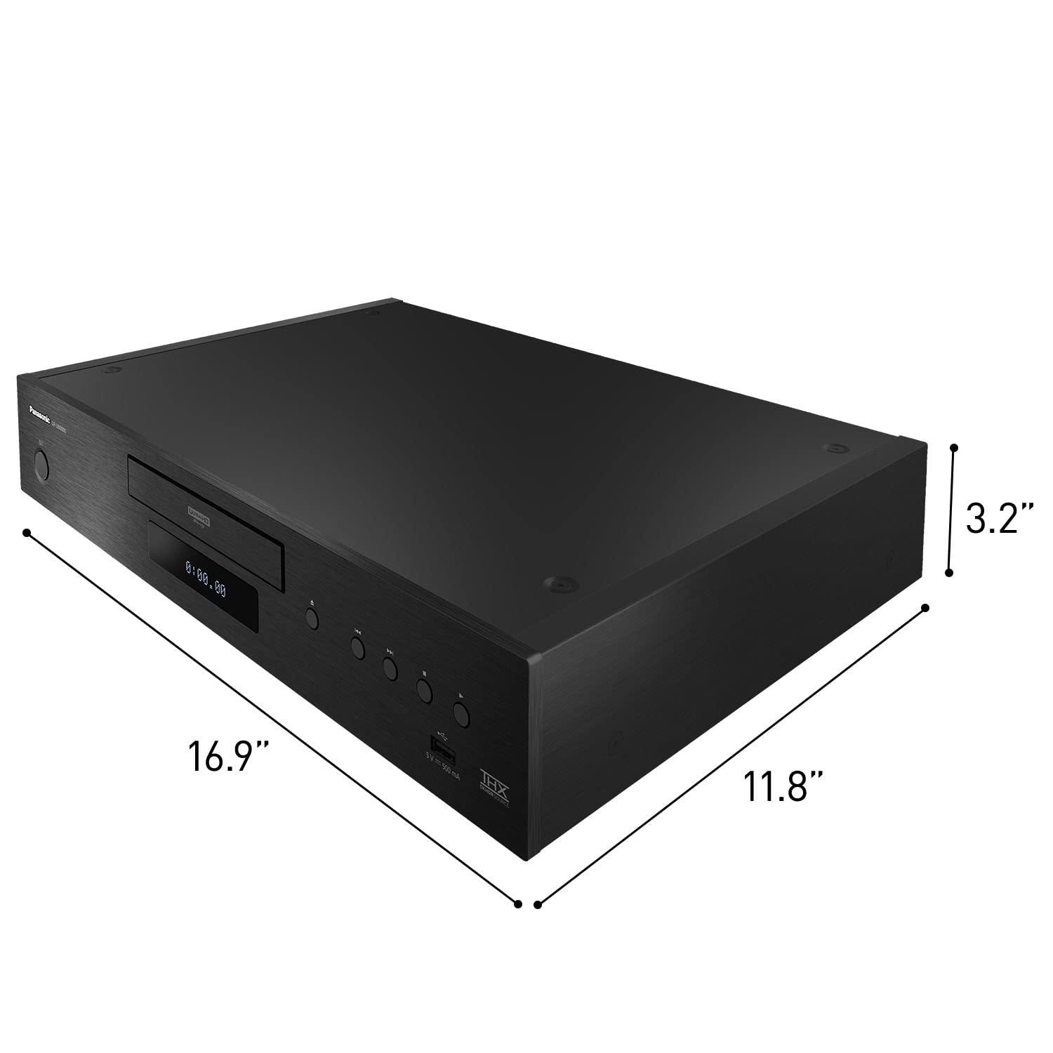 Panasonic Panasonic DP-UB9000P1K Reference Class 4K Ultra HD Blu-ray Player with HDR10+ and Dolby Vision Playback