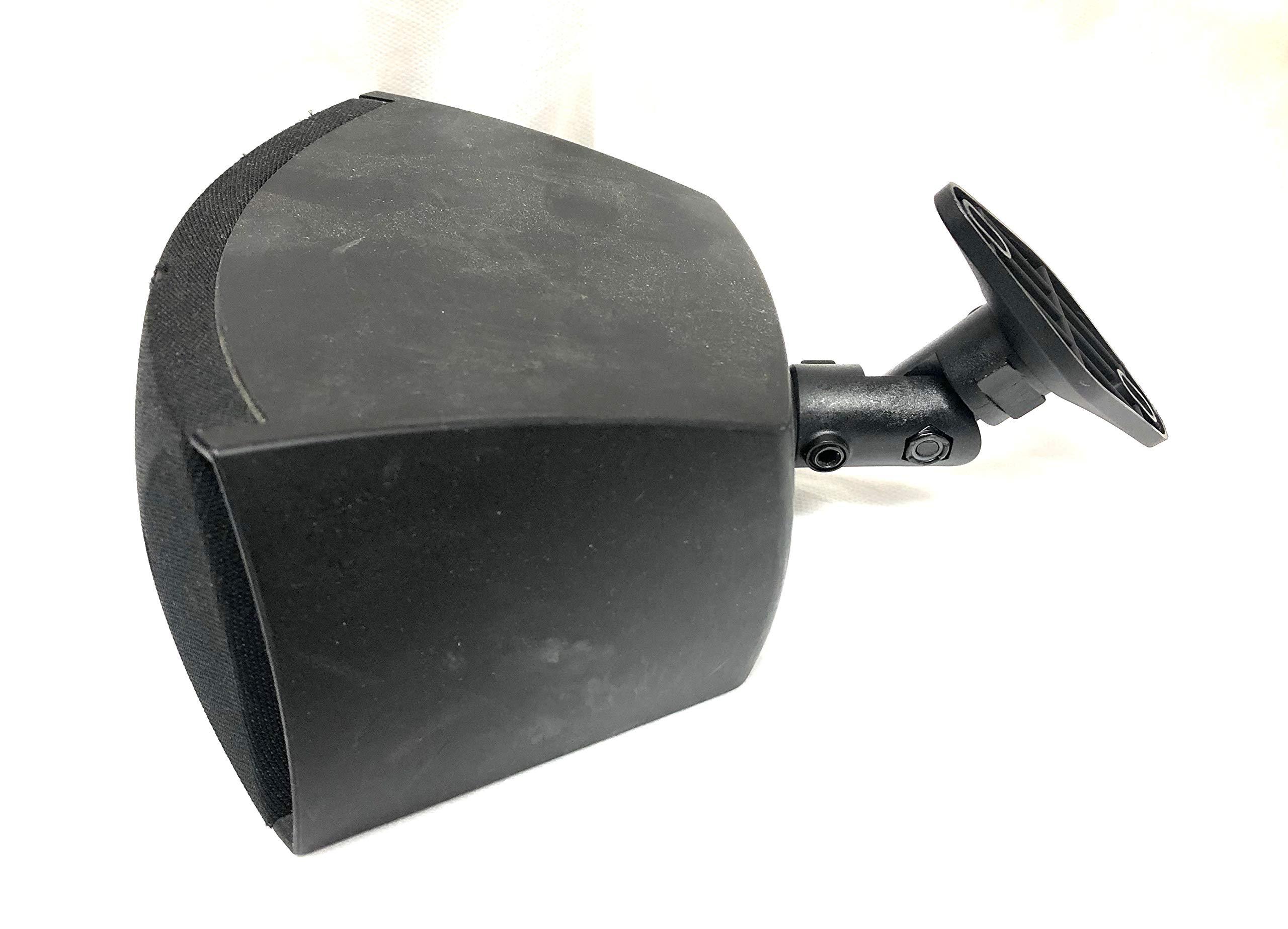 USAV Solutions Wall Mount Brackets Black (Pair) for Bose 321 Satellite Speakers