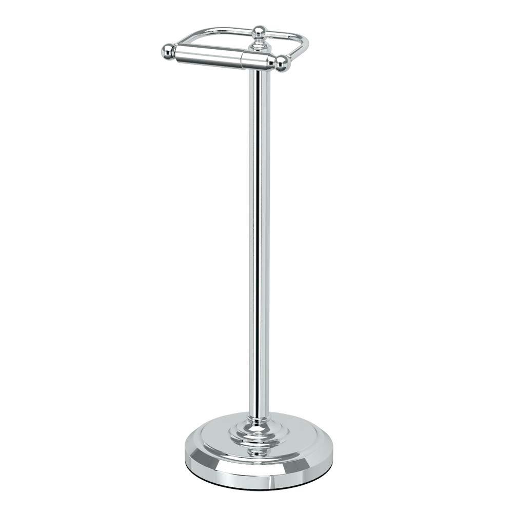 Gatco Gatco 1436C Pedestal Toilet Paper Holder, Chrome Large, 22\" H