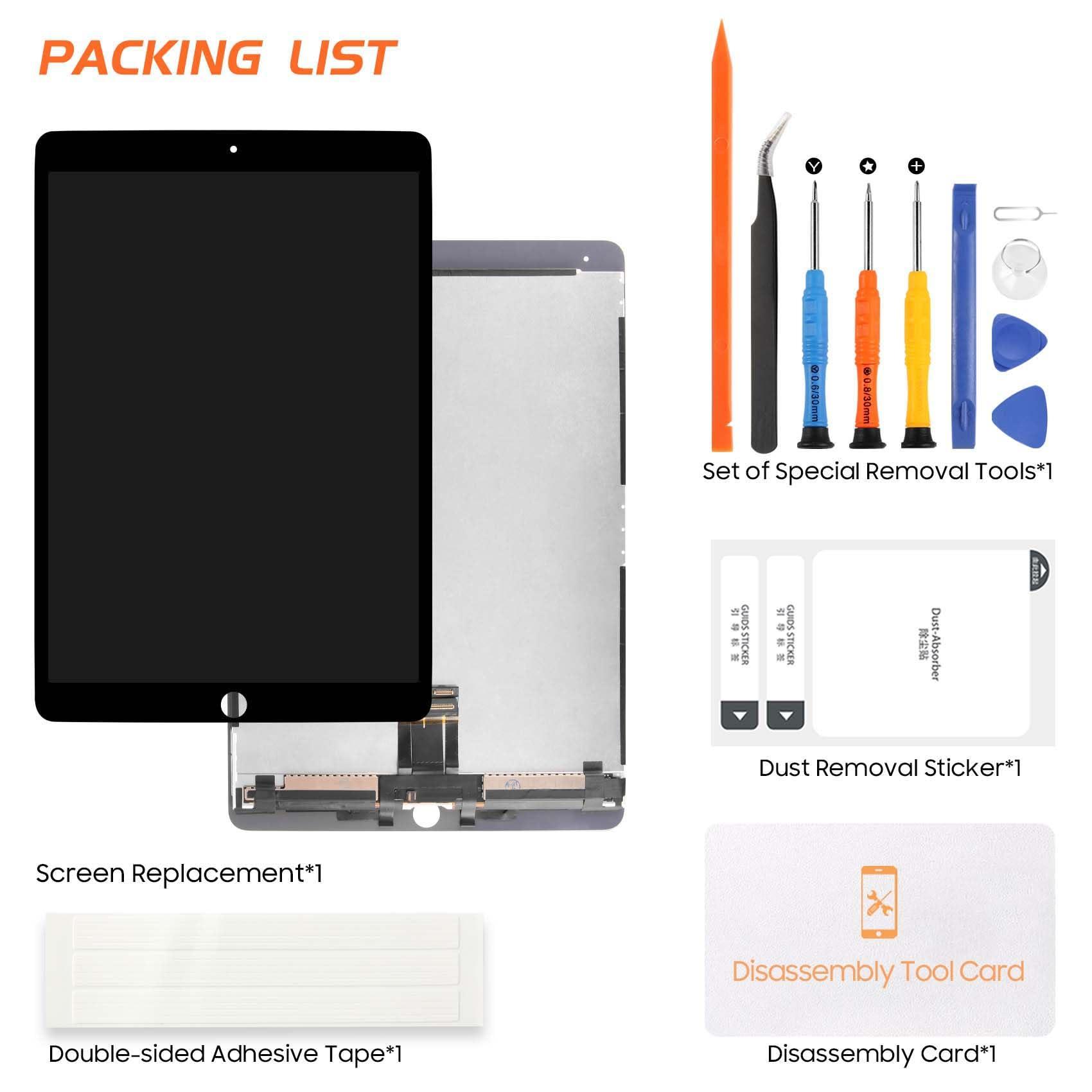 AGCUT LCD for iPad Pro 10.5 2017 Screen Replacement for iPad A1701 A1709 LCD Replacement for iPad Pro 10.5 LCD Screen and Digitizer A1701 Assembly Repair Parts with Tools