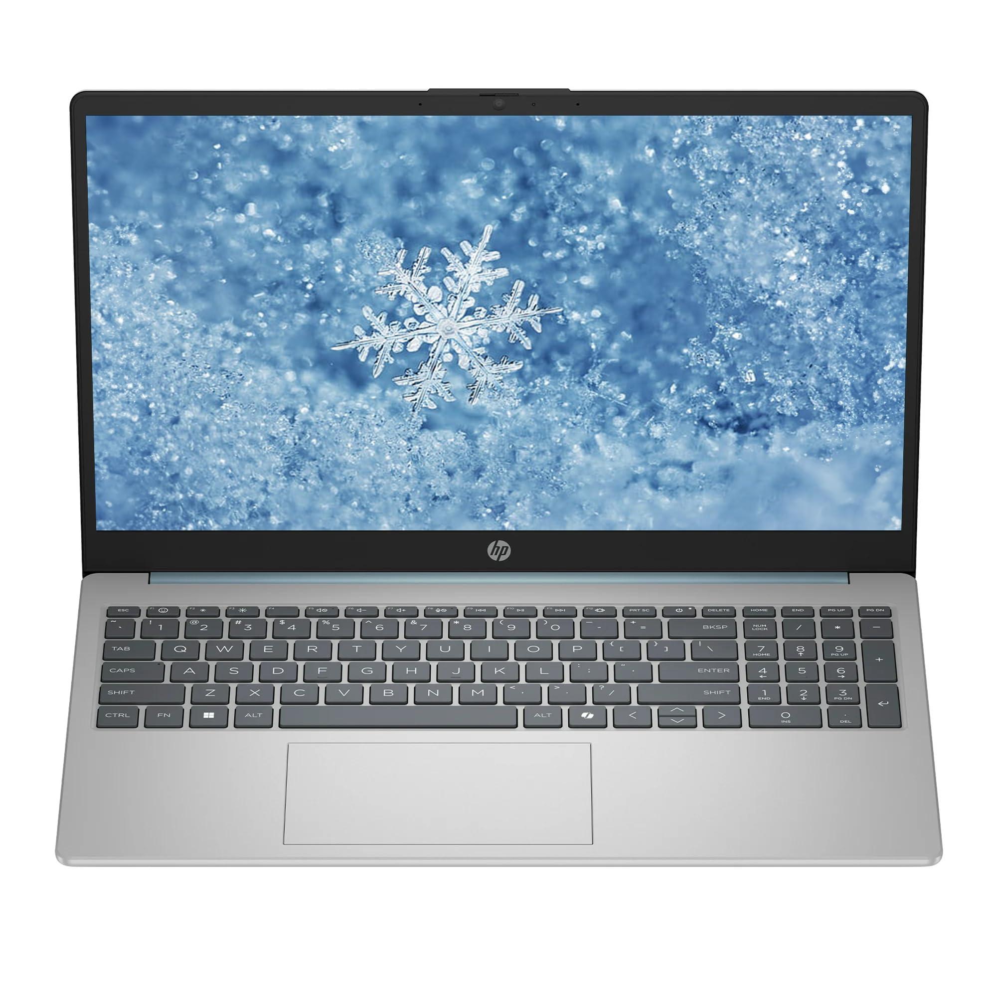 HP HP 15.6" FHD Business & Student Laptop Computer, 16GB RAM 512GB SSD, 8-Cores Intel Core i3, Windows 11 Pro Laptop with Microsoft Office Lifetime Suite, Fingerprint Reader, PLUSERA Earphones, Silver