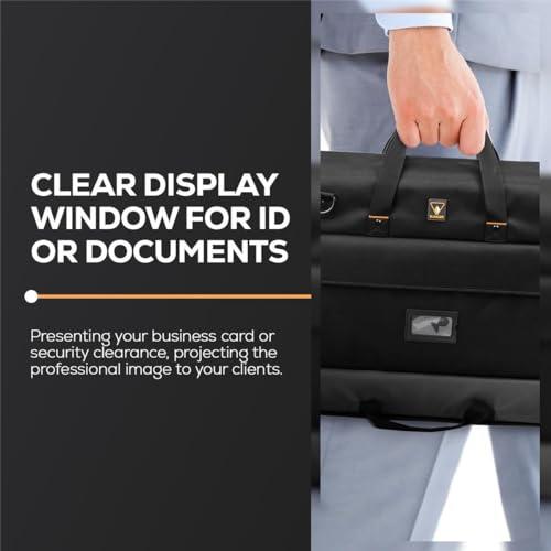 SLINGER Slinger SLINGER Foldable Padded Nylon Tote Carrying Case - LCD Transport Case for Displays, Computers, Monitors & TVs Between 27\" - 32\" - Water Resistant - Shoulder Strap & Handle Options