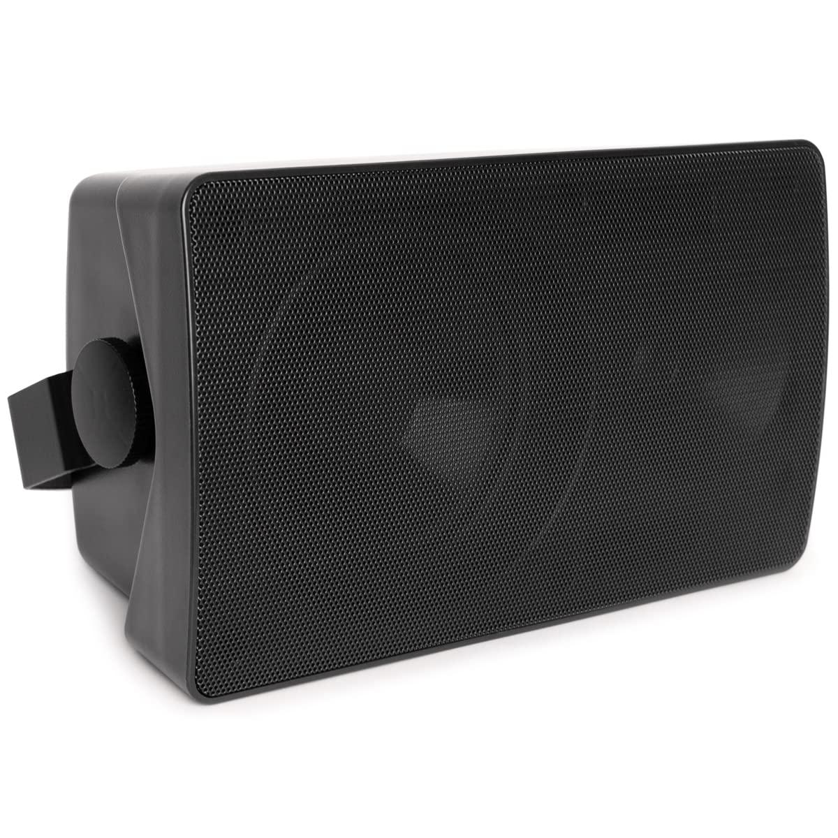 Pure Resonance Audio Pure Resonance Audio S6 6.5\" Outdoor Surface Mount Loudspeaker (2-Pack, Black)