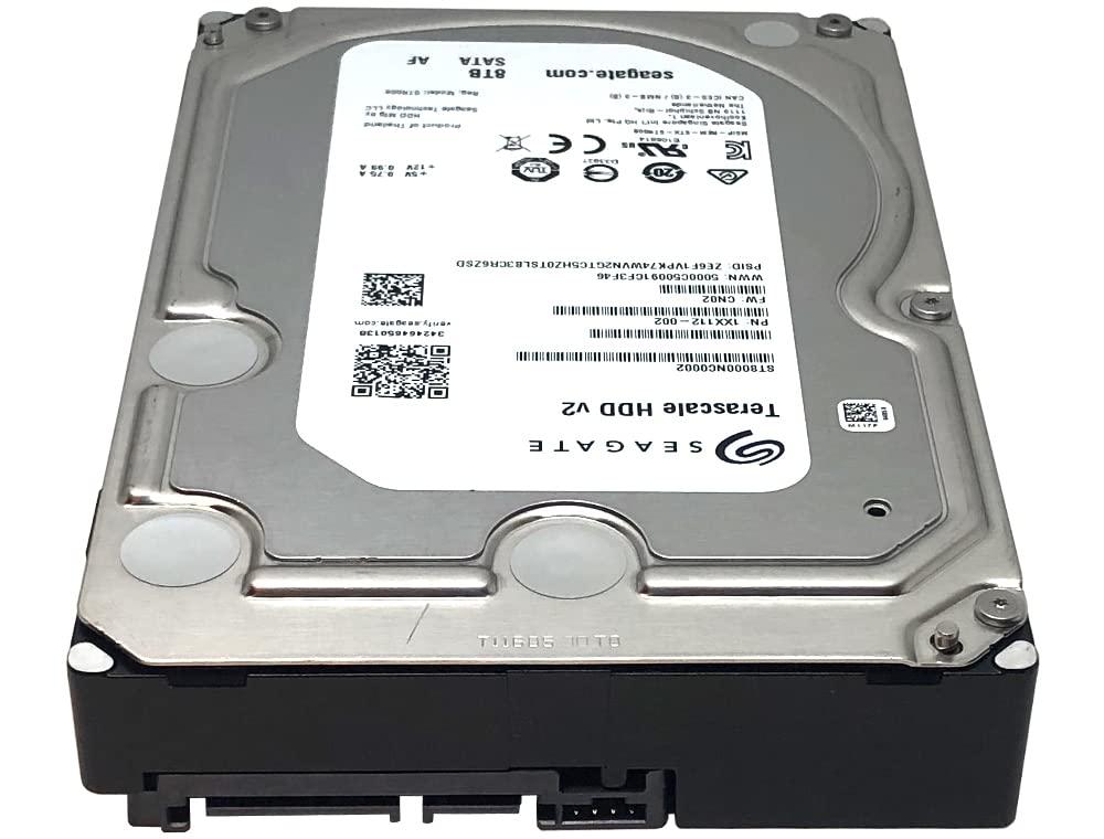 Seagate Seagate 8TB Terascale Enterprise HDD 7200RPM 256MB Cache SATA 6Gb/s 64MB Cache 3.5-Inch Internal Hard Drive (ST8000NC0002) (Renewed)