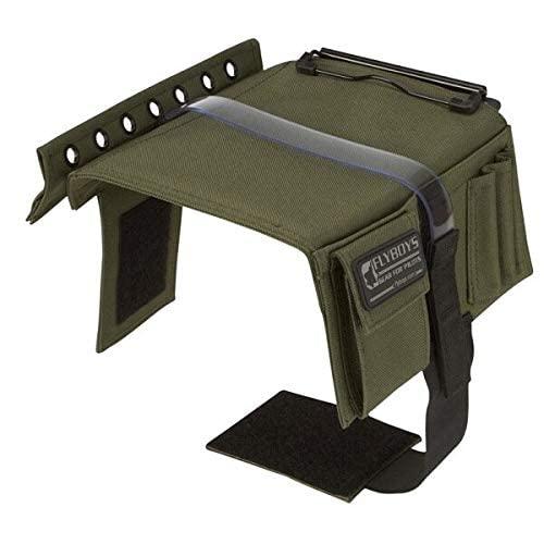 FLYBOYS FlyBoys Classic Kneeboard - Clipboard & Pen Holder - for Professional Pilots, General Aviation - Green