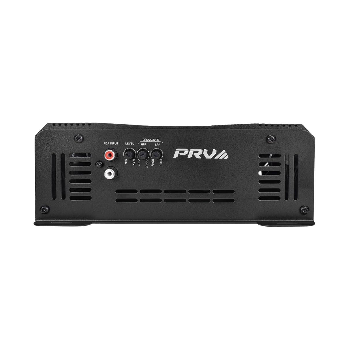 PRV AUDIO PRV Audio QS3000 1 Ohm 3000 Watt Amp Car Audio Amplifier Full Range HD Sound Monoblock 3K Car Amp with Built-in HPF and LPF Controls for PRO Audio Systems
