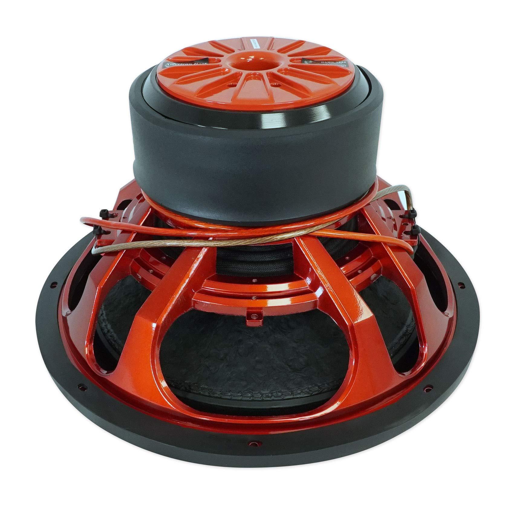 American Bass AMERICAN BASS 2 Hawk 1544 15" 3000w Peak/1500w RMS Car Subwoofers w/Cooling Ring