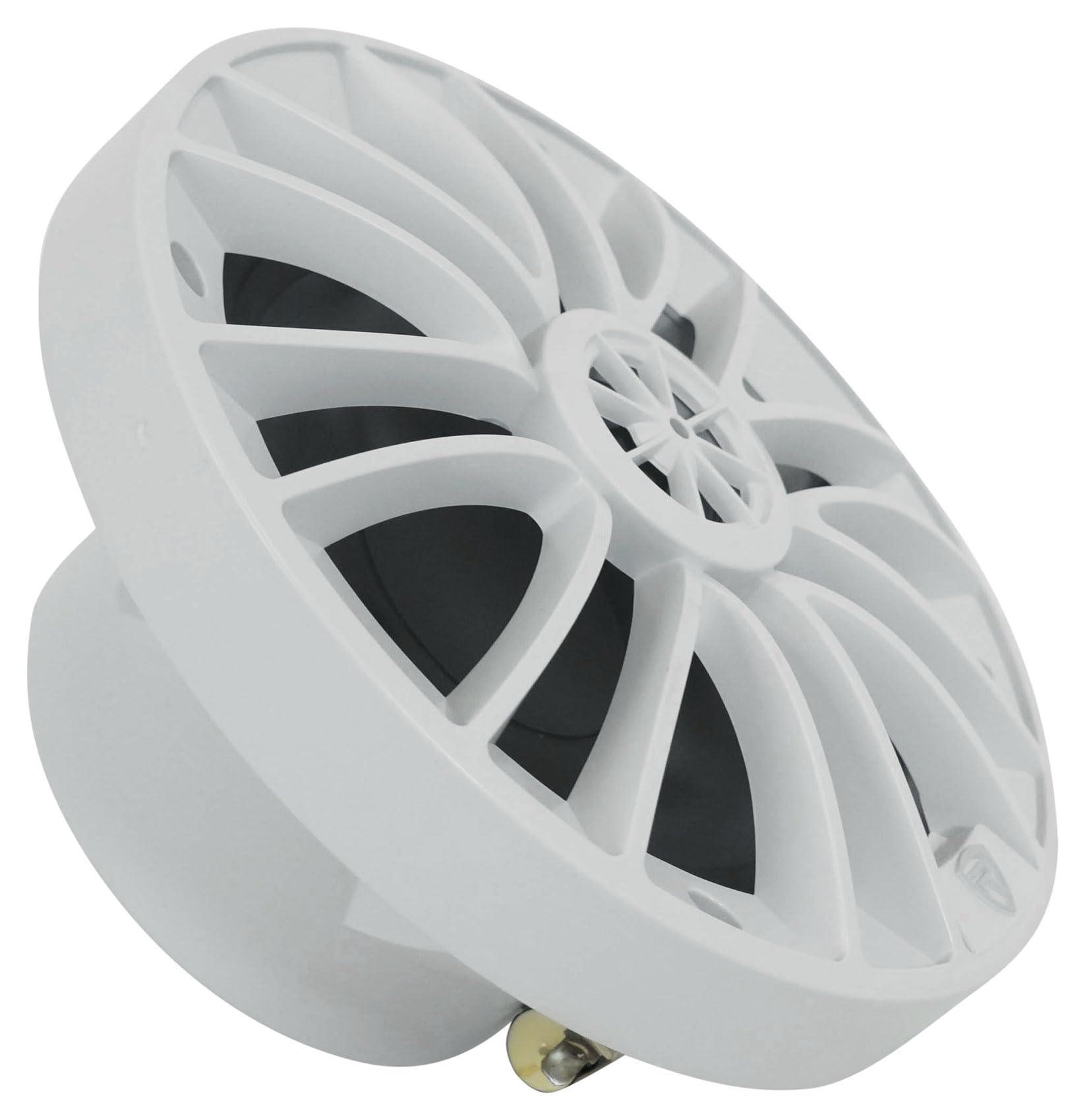 Rockville Rockville (6) RM-PREMIUM-65 White 6.5\" 600w Marine Boat Speakers - Crisp Sound!