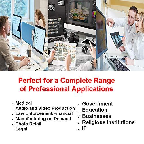 Ritek Pro 100 Pack Ritek Pro (Professional Grade) DVD-R 16X 4.7GB AZO Dye (MID MXL RG04) White Inkjet Hub Printable Blank Media Recordable Disc