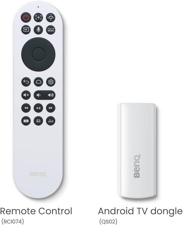 BenQ BenQ TK860i | Smart Home Theater Projector | 4K HDR Streaming with LED Vibrant Color | Android TV with Netflix, Chromecast, Dolby Digital Plus | 2D Keystone | Built in 10W Speakers | Wifi connectivity