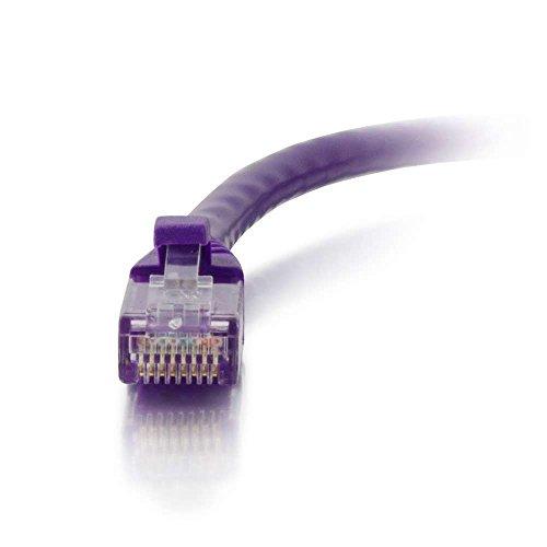 C2G C2G 31367 Cat6 Crossover Cable - Snagless Unshielded Network Patch Cable, Purple (75 Feet, 22.86 Meters)