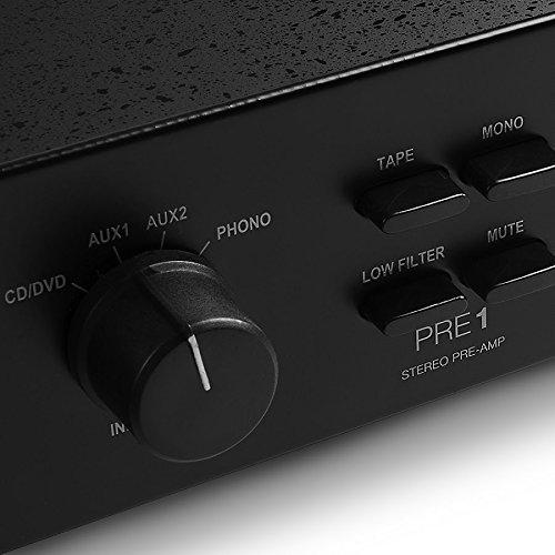 OSD Audio OSD Audio Pre-1 High Definition Preamplifier – Multi Source Select Phono Ready
