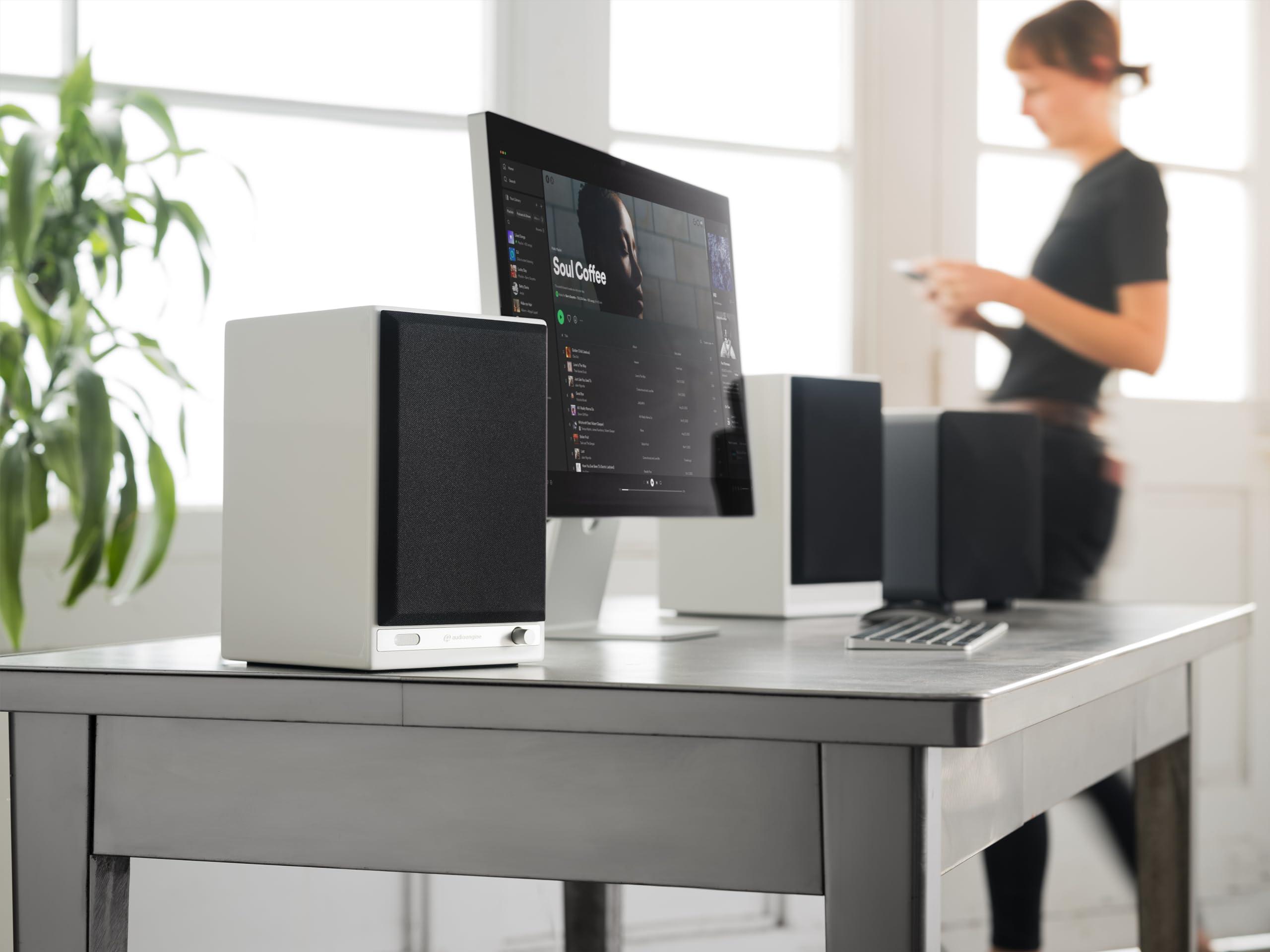 Audioengine Audioengine HD5 150W Premium Bluetooth Bookshelf Speakers for Home Theaters and Studios