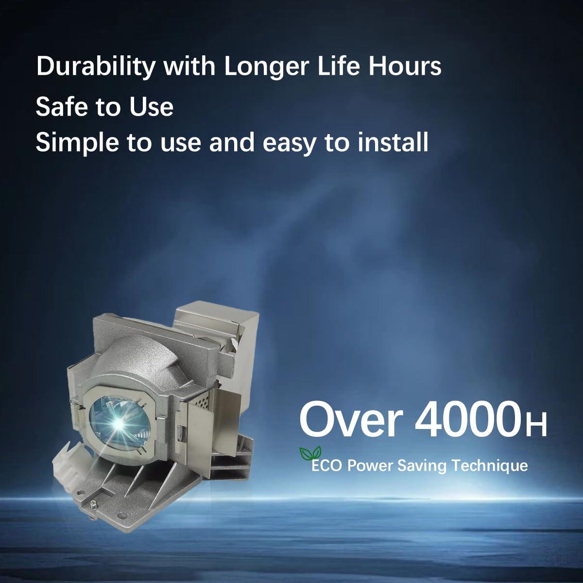 SORNEICDR SORNEICDR 5J.JEE05.001 Replacement Projector Lamp Bulb Compatible with Benq HT2050 HT2150ST HT2050A HT3050 W1110 W1210ST W2000 W2000+ New Generation A+ Lampwick Lamp Bulb Replacement with Housing