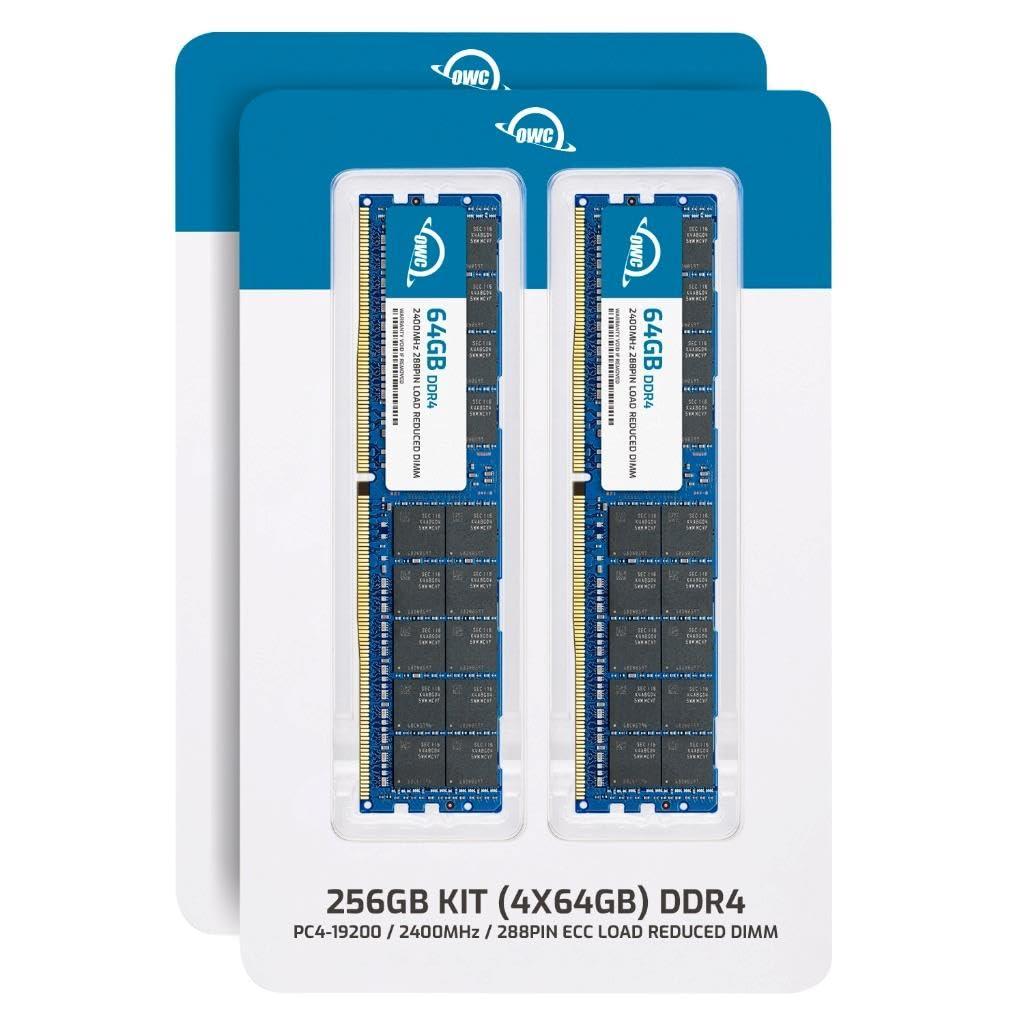 OWC OWC 256GB (4x64GB) DDR4 2400 PC4-19200 CL17 4Rx4 288-pin 1.2V ECC Load Reduced LRDIMM Memory RAM Module Upgrade Kit Compatible with Cisco UCS B260 M4 E7 v4 B460 M4 E7 v4