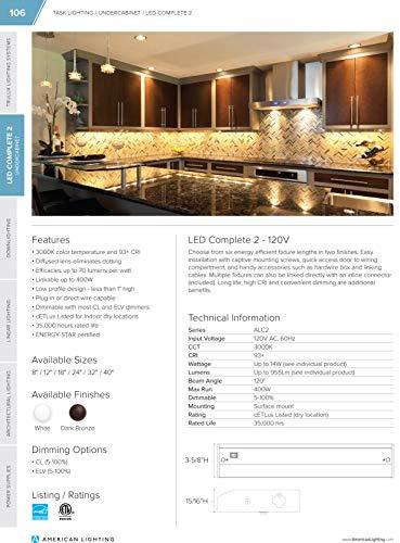 American Lighting American Lighting ALC2-12-WH-MASTER ALC2-12-WH LED Complete Collection