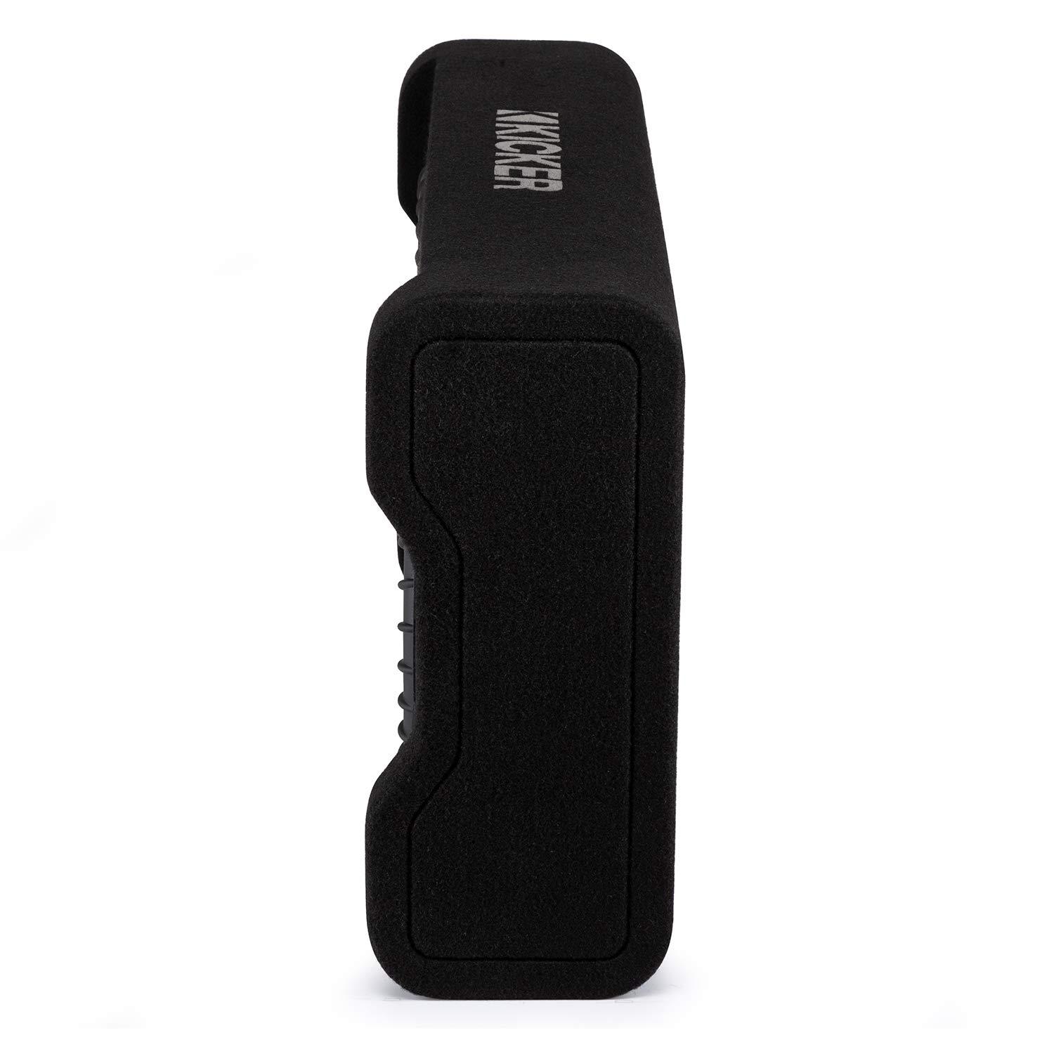 KICKER KICKER TRTP 12-inch (30cm) Thin Down Firing Subwoofer and Passive Radiator Enclosure, 2-Ohm, RoHS Compliant (Renewed)