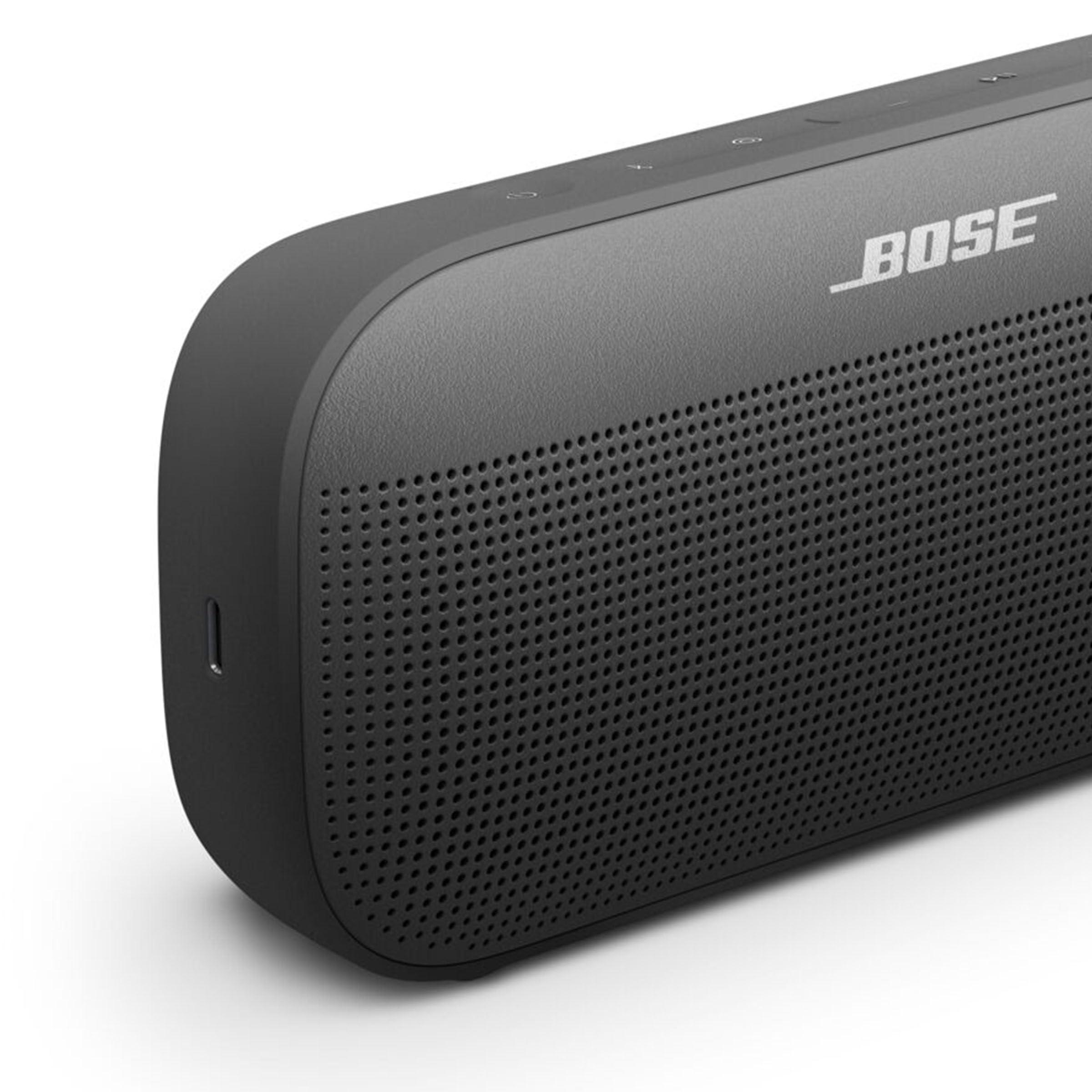 Bose Bose SoundLink Flex Portable Bluetooth Speaker (2nd Gen), Portable Outdoor Speaker with Hi-Fi Audio, Up to 12 Hours Battery Life, Waterproof and Dustproof, Black