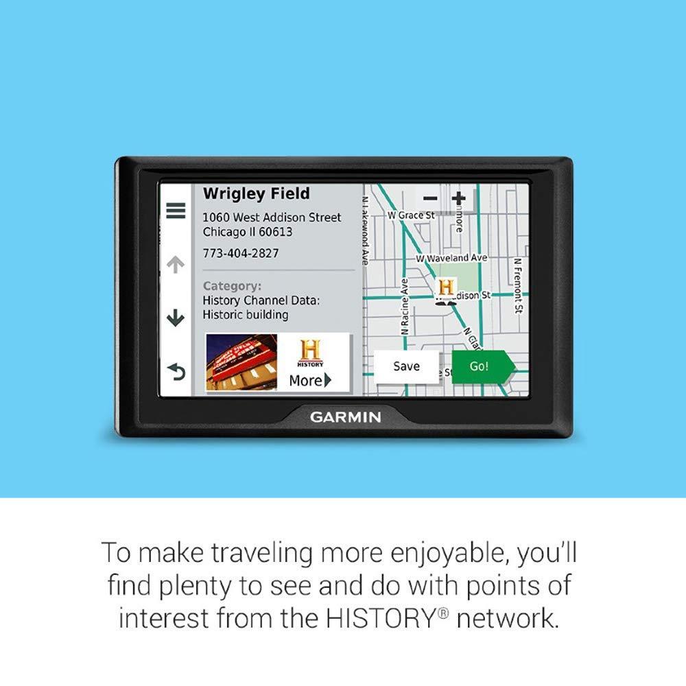 Garmin Garmin Drive 52 & Traffic: GPS Navigator with 5 Display Features Easy-to-Read menus and maps, Traffic alerts, Plus Information to enrich Road Trips (Renewed)