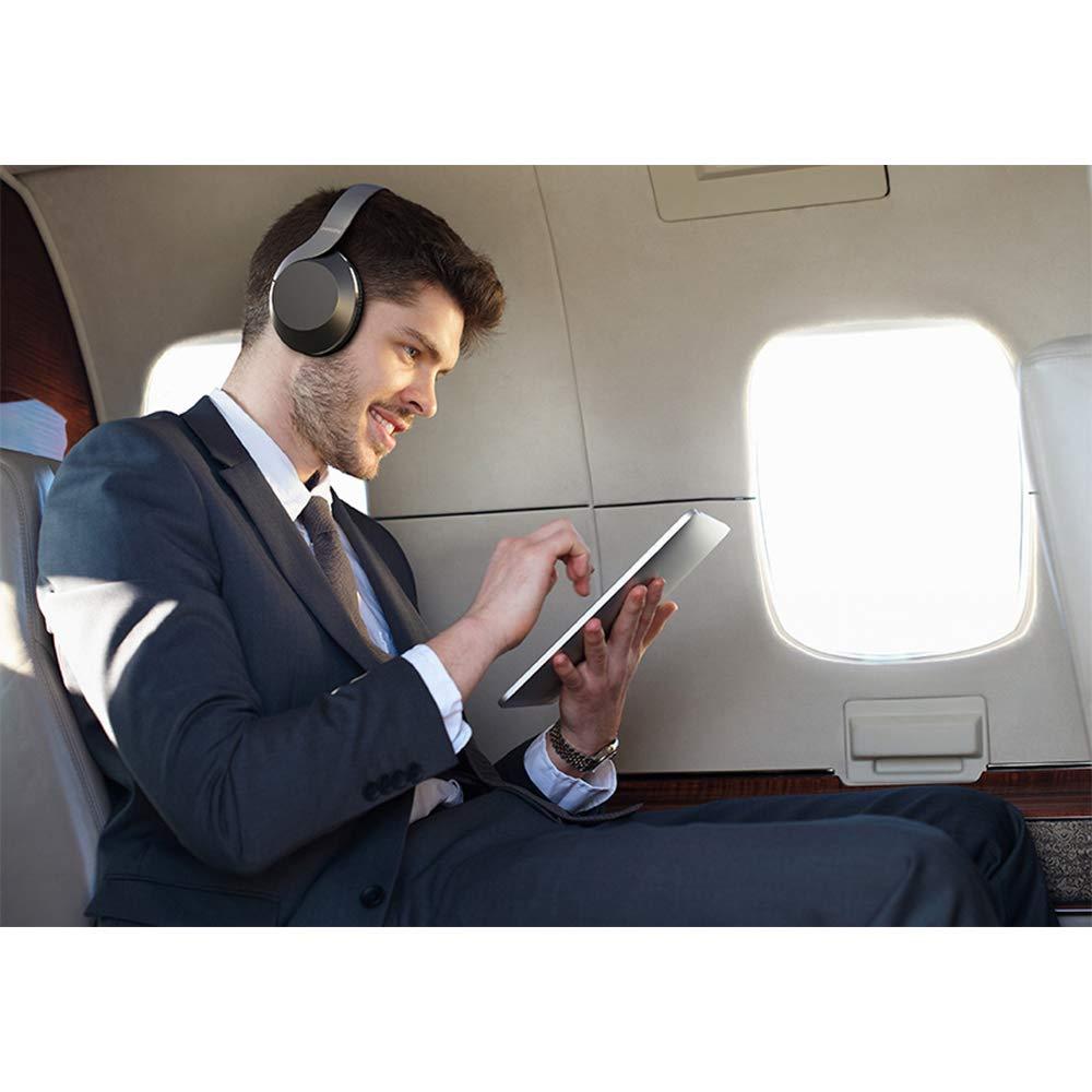 PHILIPS Philips Audio Performance TAPH805BK Bluetooth 5.0 Active Noise Cancelling Over-Ear Headphones with Google Assistant (Black)