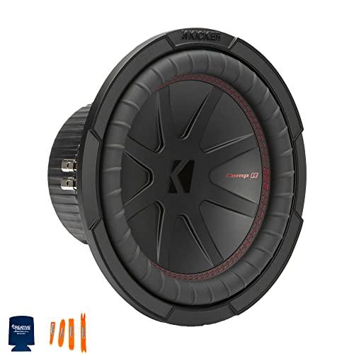 KICKER KICKER 48CWR104 CompR 10" Subwoofer, DVC, 4-ohm - Includes Speaker Wire