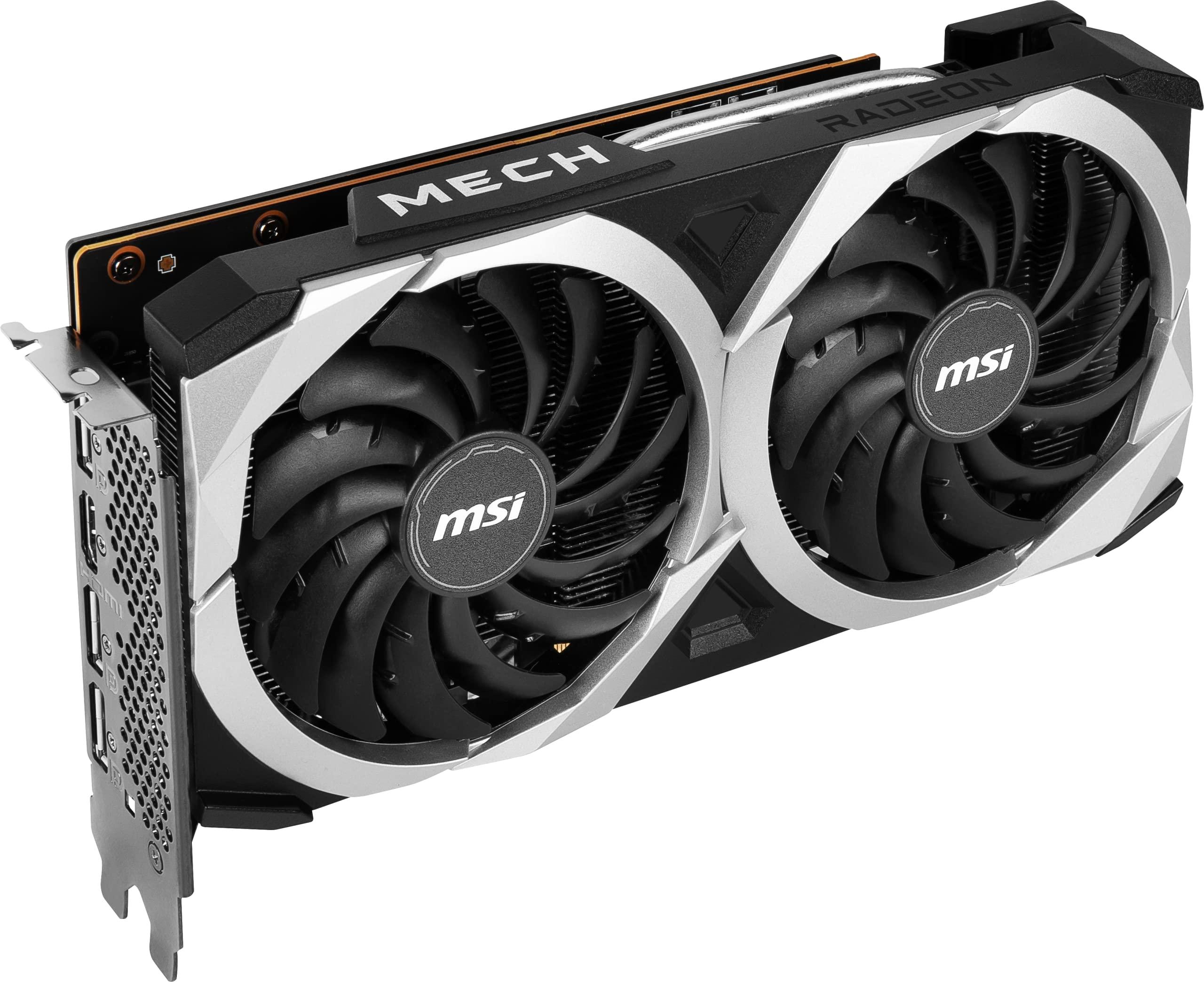 MSI MSI Radeon RX 6600 MECH 2X 8G Graphics Card 8GB Memory